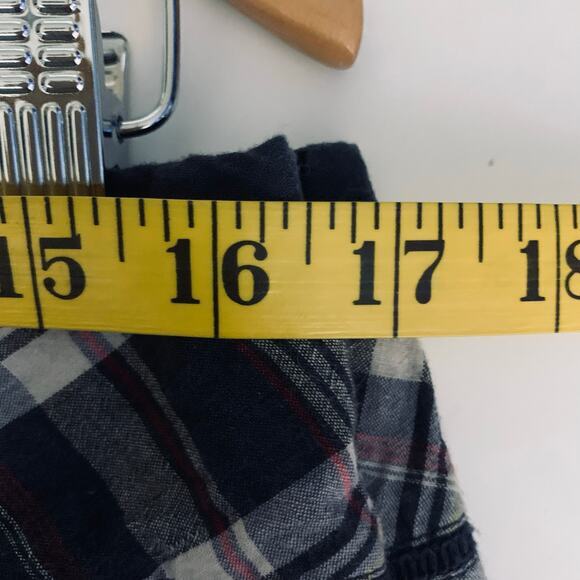 AMERICAN EAGLE OUTFITTERS Skirt 10 Mini Plaid Side Zip Academia Preppy Gilmore - Picture 10 of 11